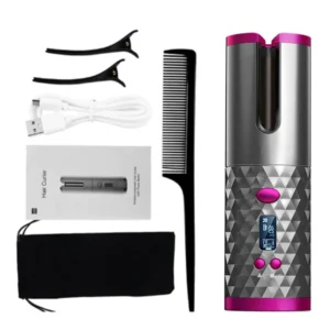 CORDLESS AUTOMATIC HAIR CURLER